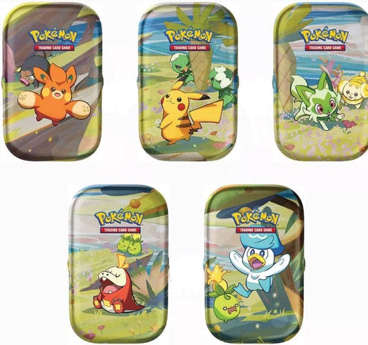 Mini boîte en fer blanc Pokémon Paldea Friends