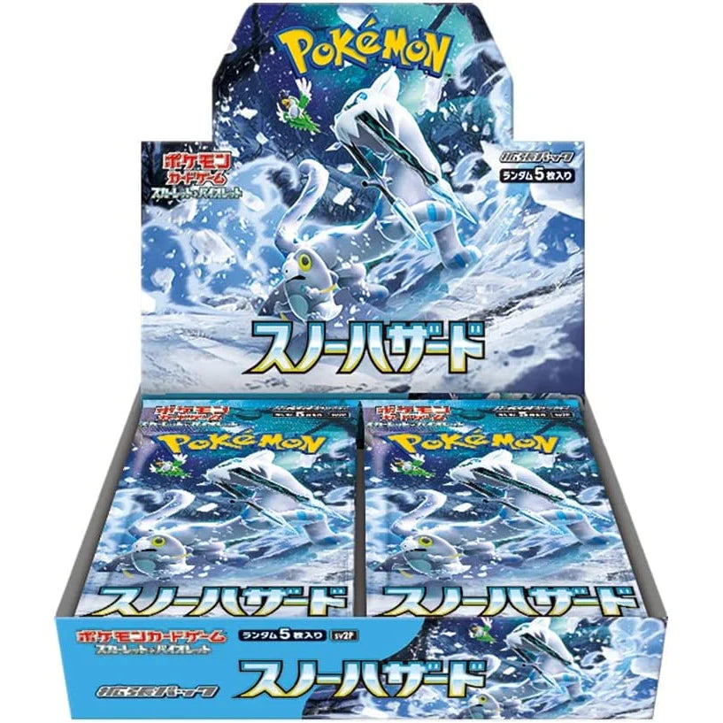 Pokémon TCG: Scarlet & Violet Snow Hazard Booster Box Japans