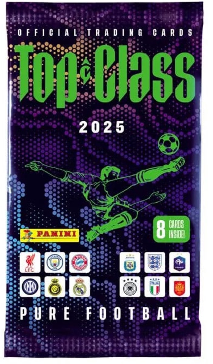 Panini FIFA Top Class 2025 Trading Cards Classic Tin