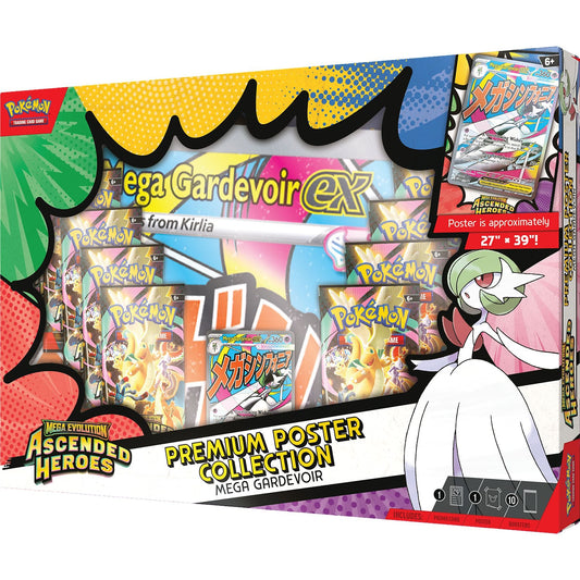 Pokémon TCG: Ascended Heroes Premium Poster Collection (Gardevoir)