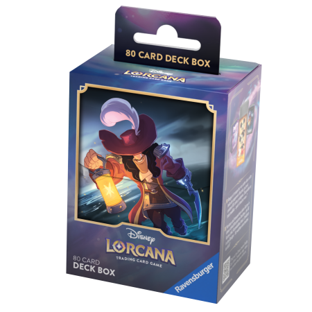 Disney Lorcana Deck Box - Capitaine Crochet Set 1