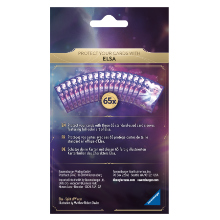 Pochette pour cartes Disney Lorcana - Elsa Set 1