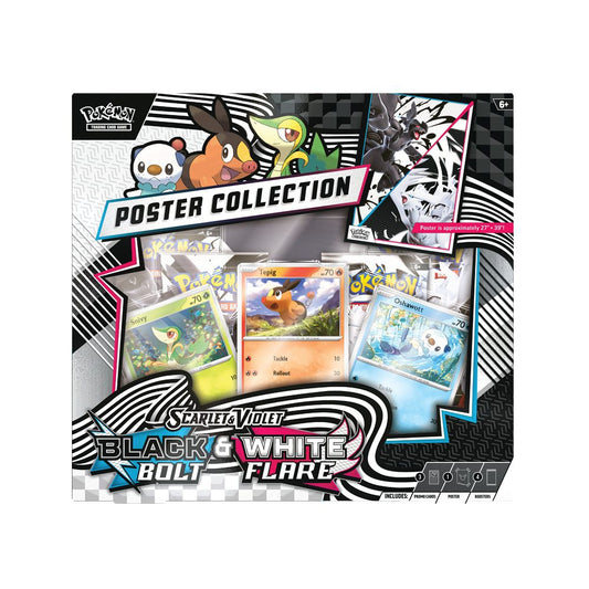 Pokémon TCG: Black Bolt & White Flare Poster Collection