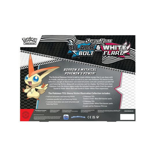 Pokémon TCG: Black Bolt & White Flare Victini Illustration Collection