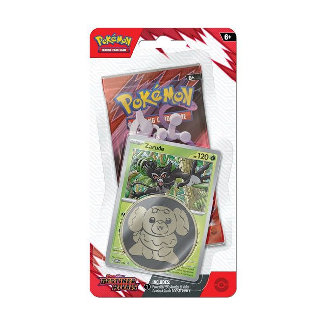 Pokémon TCG: Destined Rivals Premium Checklane Blister Zarude