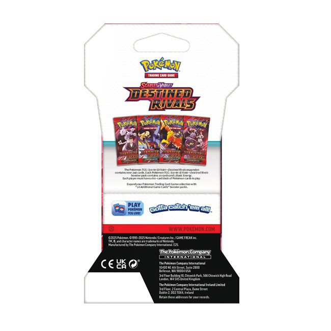 Pokémon TCG: Destined Rivals Sleeved Booster Pack