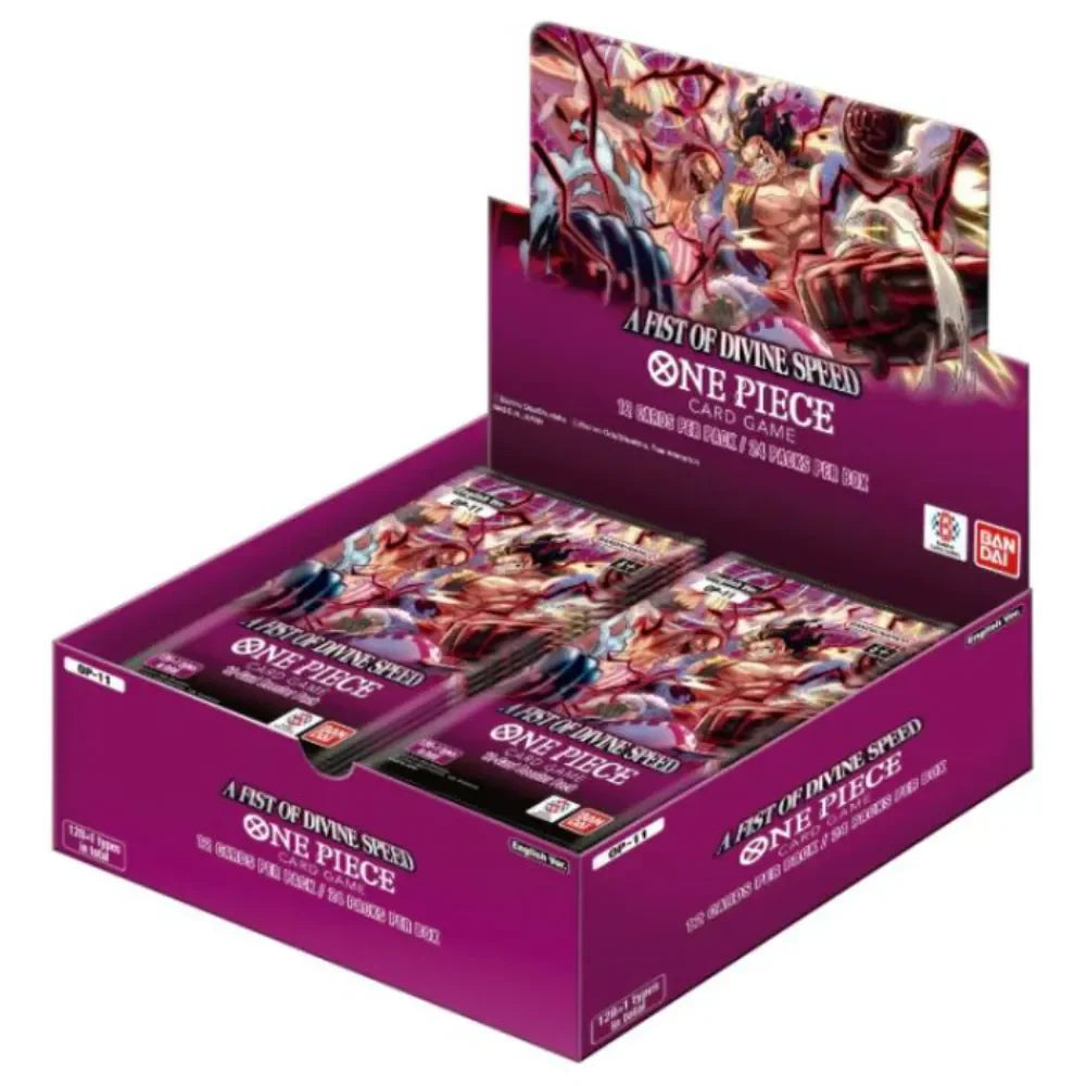 One Piece TCG – A Fist of Divine Speed Booster Box OP-11
