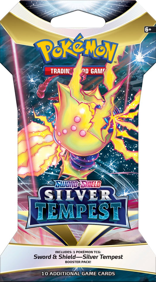 Pokemon - Sword & Shield Silver Tempest Sleeved Booster