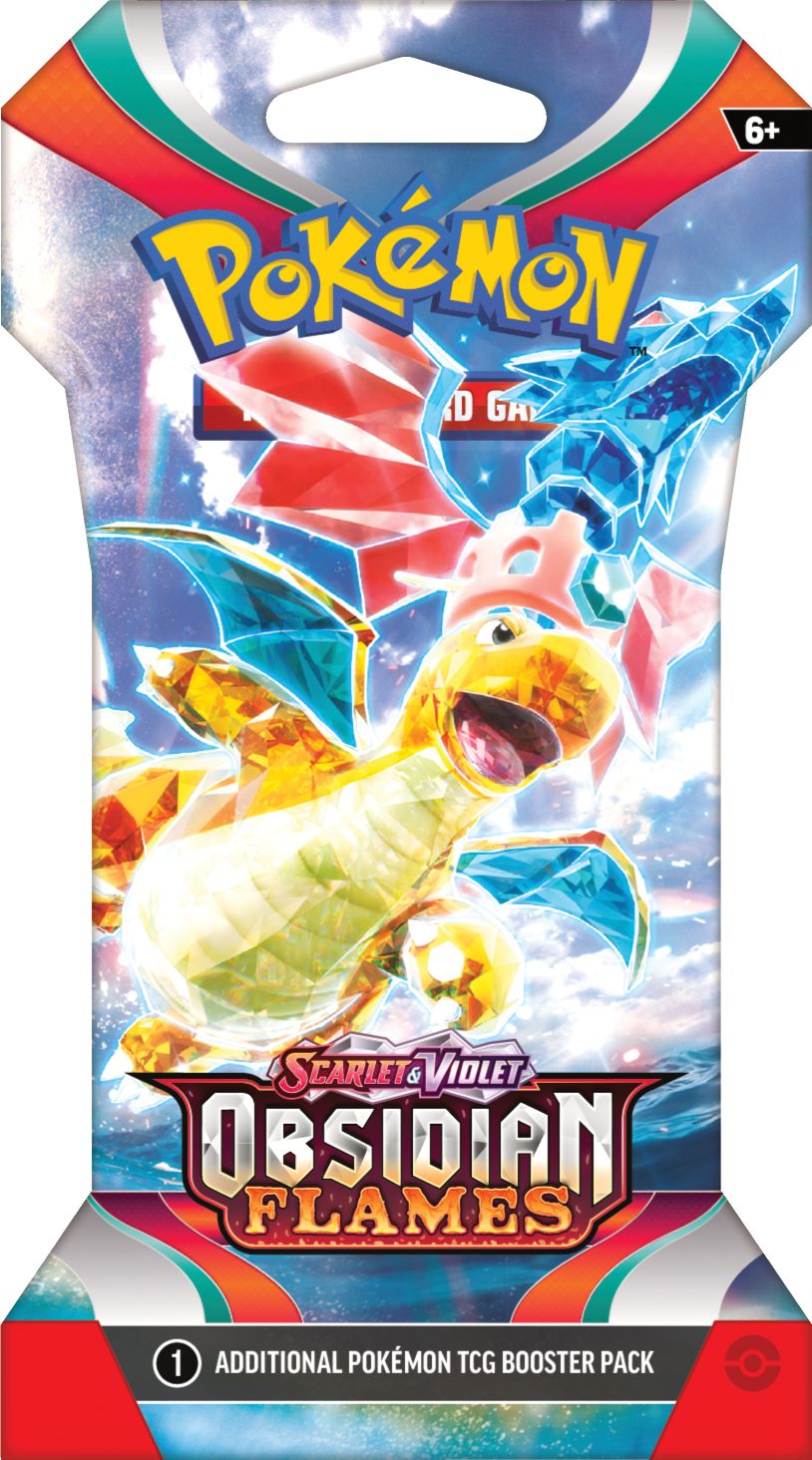 Pokemon - Obsidian Flames Sleeved Booster