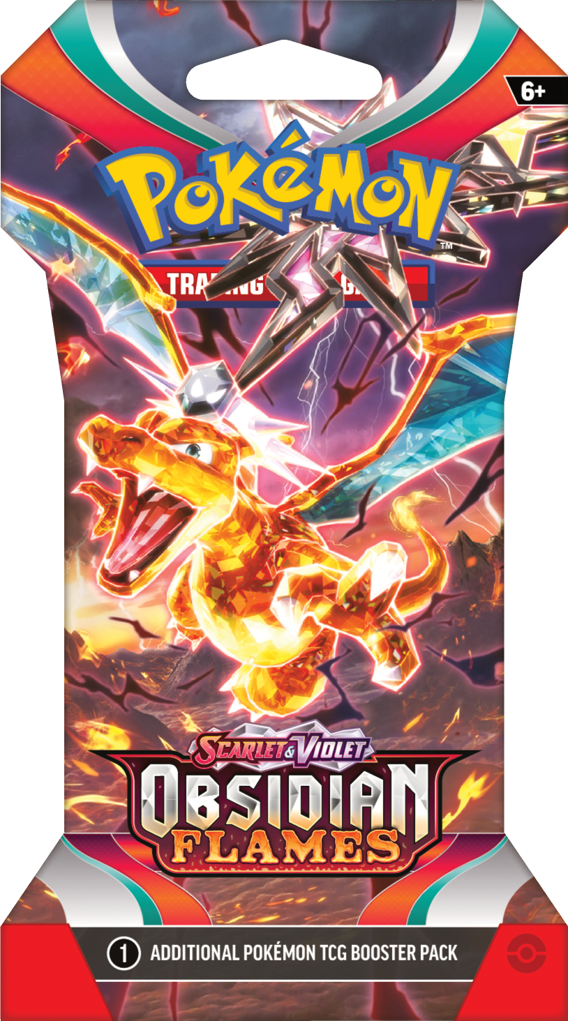 Pokemon - Obsidian Flames Sleeved Booster