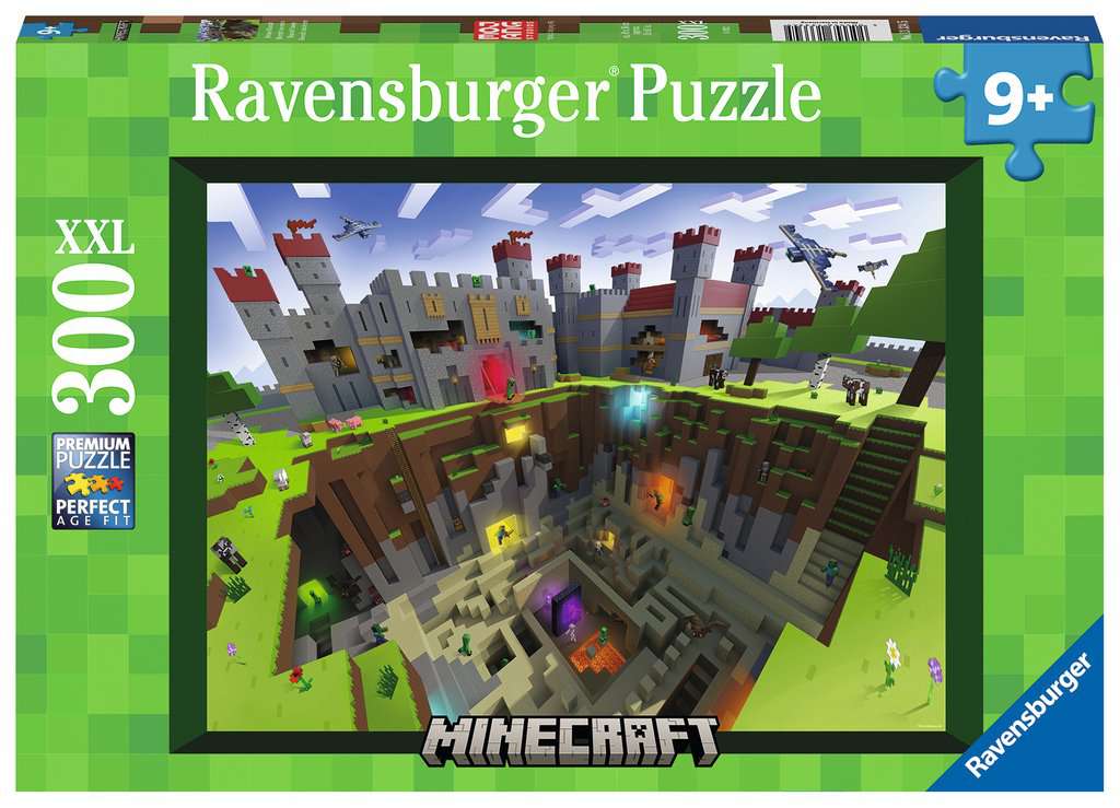 Minecraft en coupe (300 XXL)