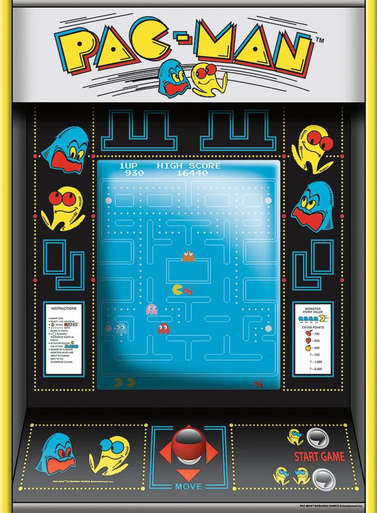 Jeu d'arcade Pac Man (500)