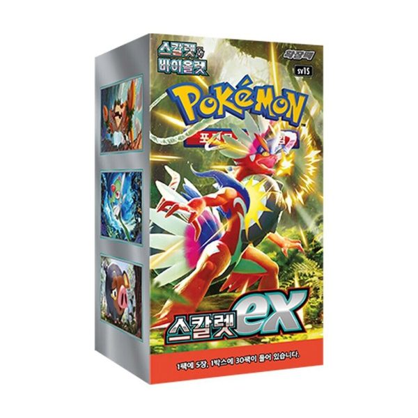 JCC Pokémon : Écarlate ex Booster Box Coréen