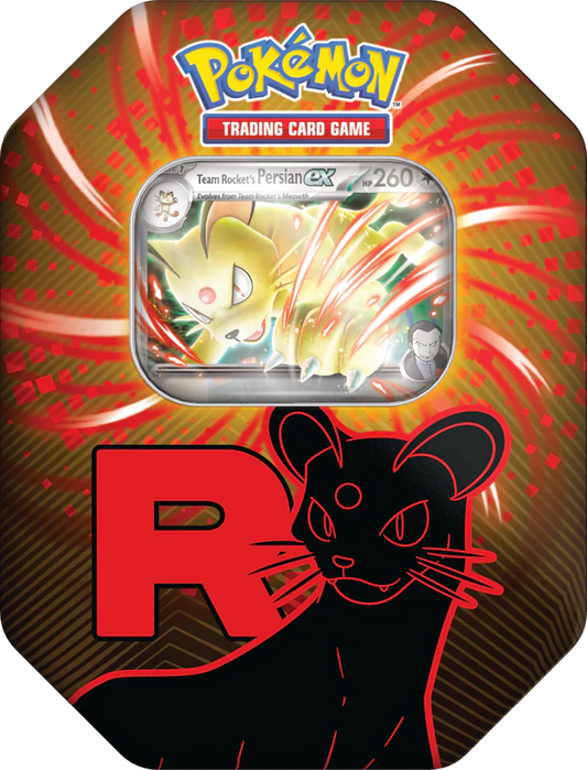 Pokémon TCG: Team Rocket EX Tin (Mewtwo / Nidoking / Persian)