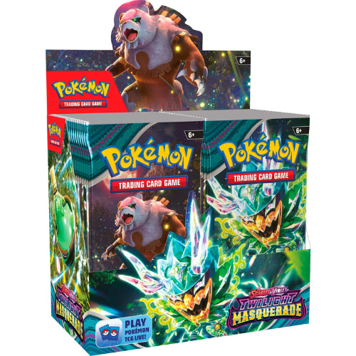 JCC Pokémon : Boîte Booster Mascarade du Crépuscule