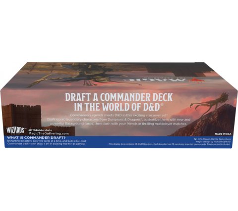 Magic the Gathering: Draft Boosterbox Commander Legends: Battle for Baldur's Gate
