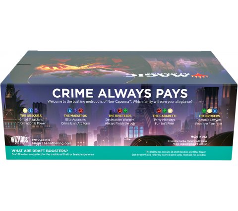 Magic the Gathering : Draft Boosterbox Rues de New Capenna