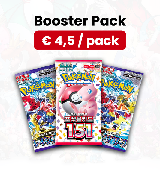 Boosterpack 4.50 euro