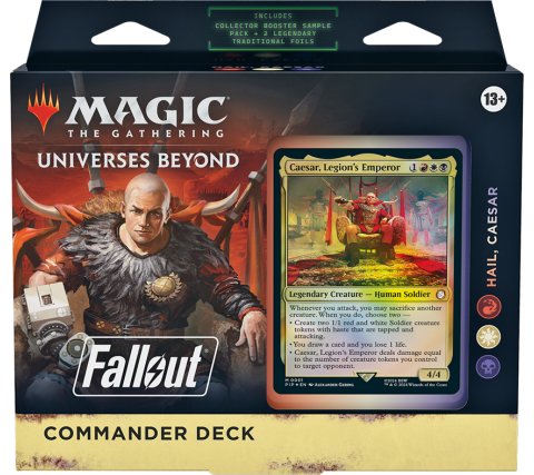 Magic the Gathering : Universes Beyond - Fallout Commander Deck (ensemble de 4 decks)