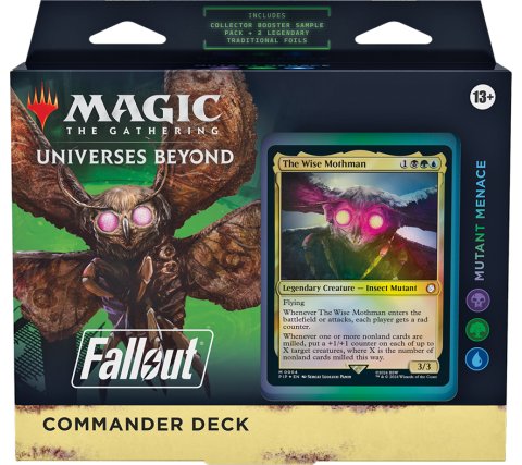 Magic the Gathering : Universes Beyond - Fallout Commander Deck (ensemble de 4 decks)