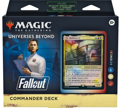 Magic the Gathering : Universes Beyond - Fallout Commander Deck (ensemble de 4 decks)