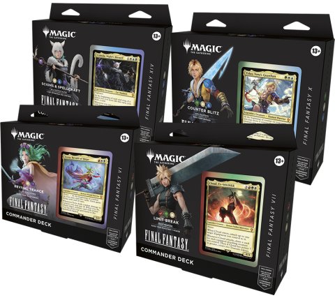 Magic the Gathering: Universes Beyond - Final Fantasy Commander Deck