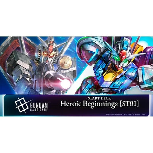 Gundam Card Game - Starter Deck ST01 - Heroic Beginnings