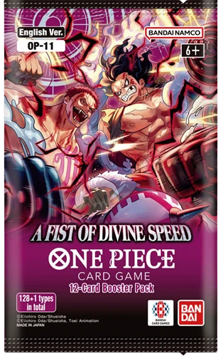 One Piece TCG – A Fist of Divine Speed Booster OP-11