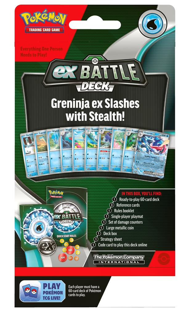 Pokemon TCG - EX Battle Deck Greninja