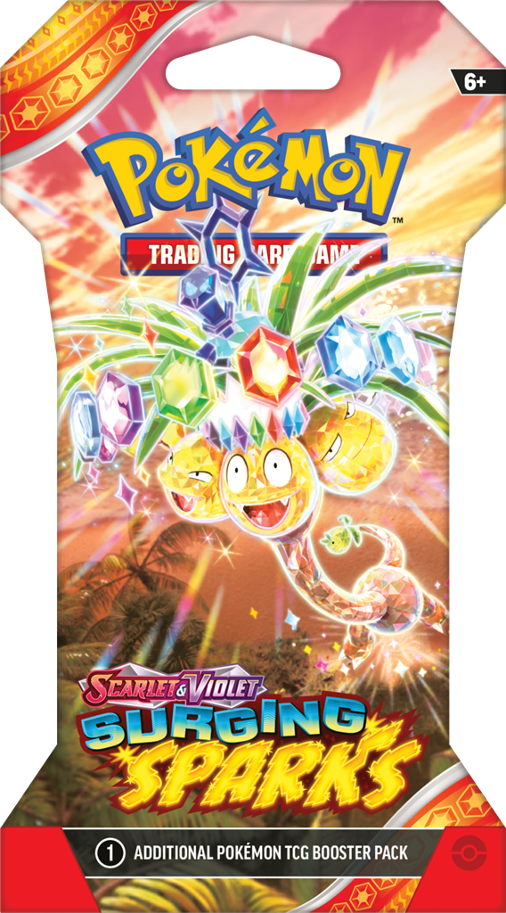 Pokemon - Surging Sparks Sleeved Booster