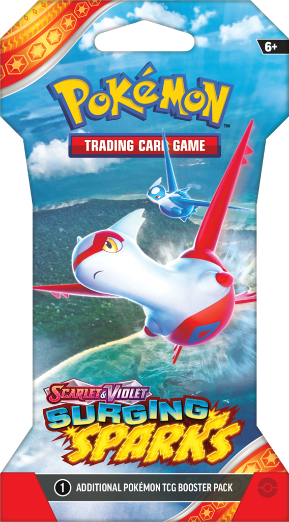 Pokemon - Surging Sparks Sleeved Booster