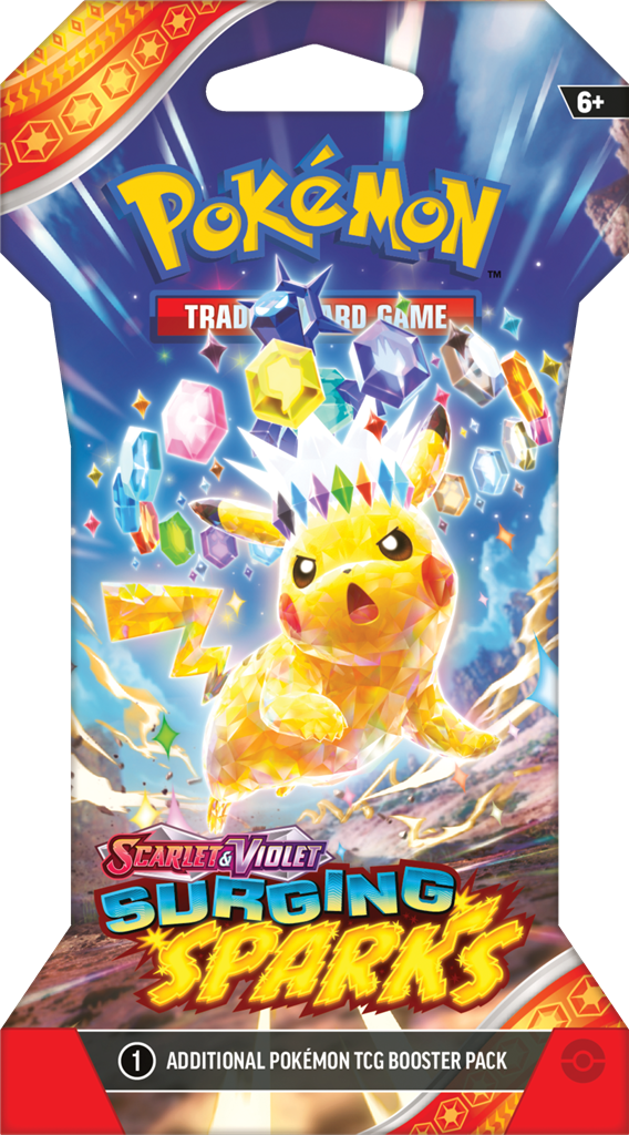 Pokemon - Surging Sparks Sleeved Booster