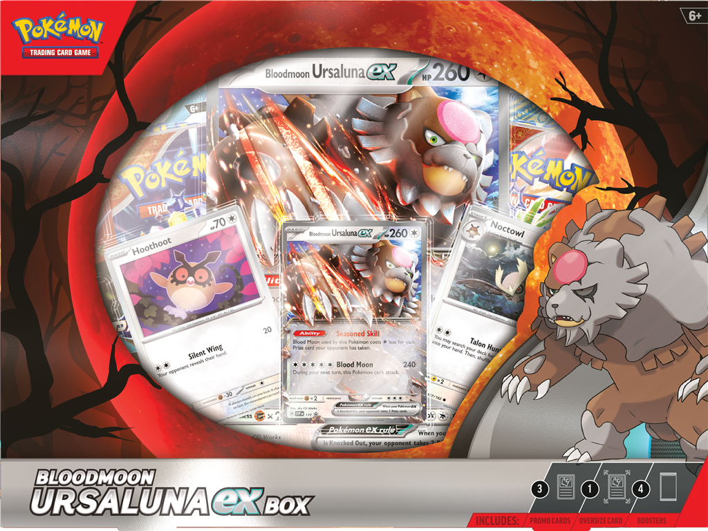 Pokemon TCG Bloodmoon Ursaluna ex Box