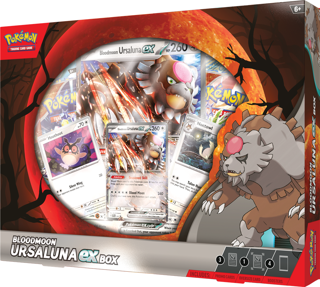 Pokemon TCG Bloodmoon Ursaluna ex Box