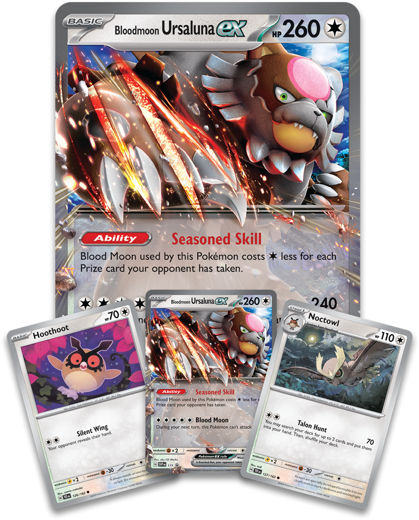 Pokemon TCG Bloodmoon Ursaluna ex Box