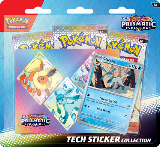 Pokémon TCG: Prismatic Evolutions Tech Sticker Blister