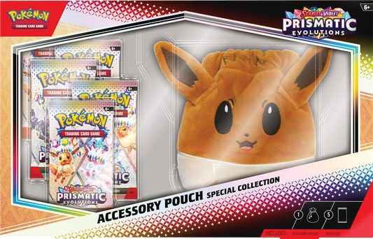 Pokémon TCG: Prismatic Evolutions Accessory Pouch Special Collection