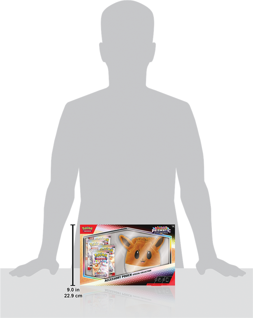 Pokémon TCG: Prismatic Evolutions Accessory Pouch Special Collection