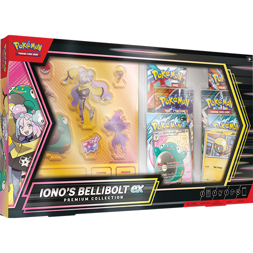 Pokemon TCG - Iono’s Bellibolt EX Premium Collection box
