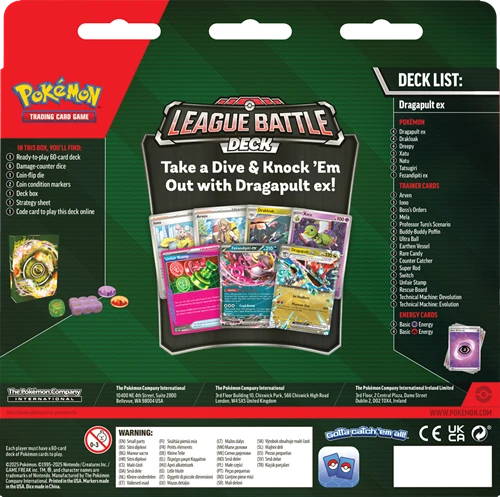 Pokemon TCG - League Battle Deck - Dragapult EX