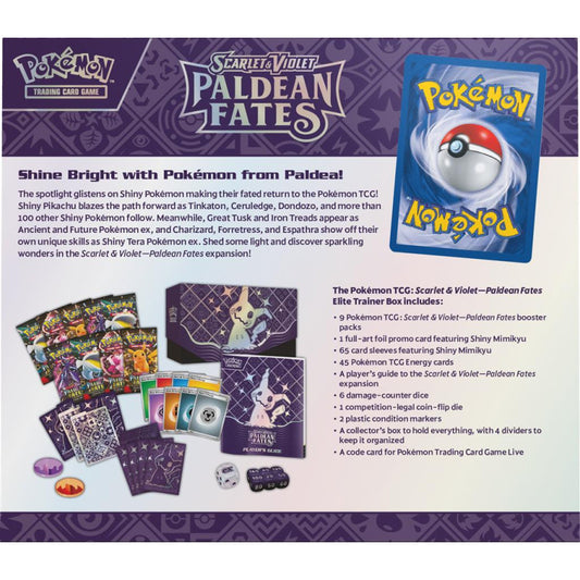 JCC Pokémon : Coffret Entraîneur d'Élite Destinées Paldéennes