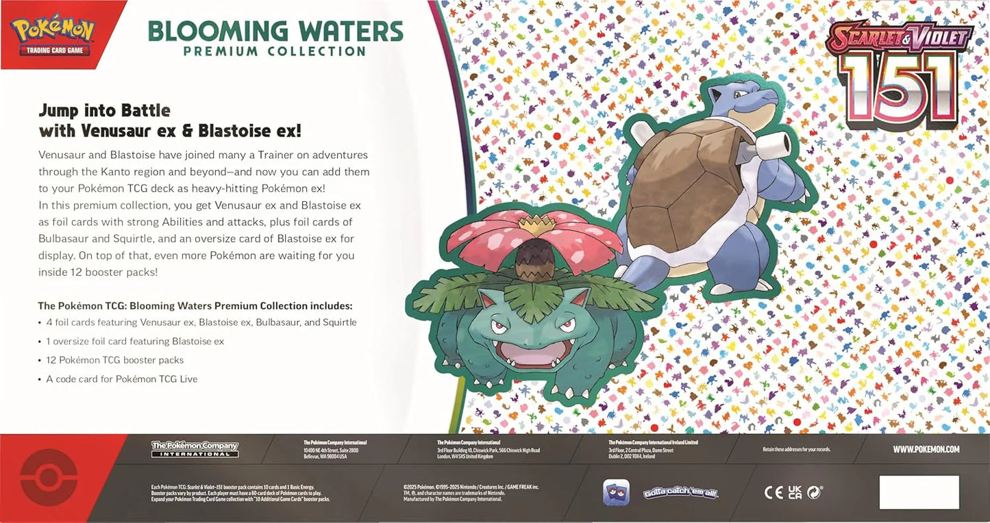Scarlet & Violet 151 Blooming Waters Premium Collection