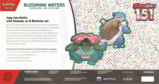 Scarlet & Violet 151 Blooming Waters Premium Collection