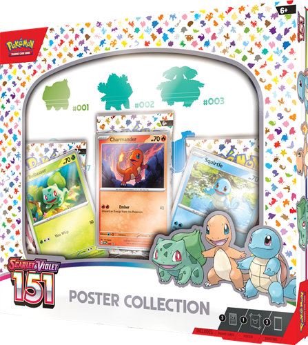 Pokémon TCG: Scarlet & Violet 151 Poster Collection Box