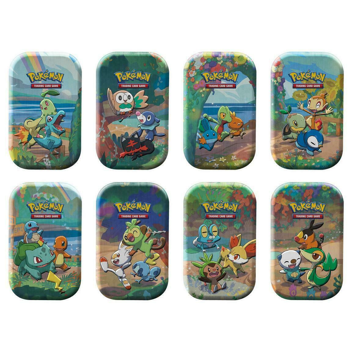 Pokémon TCG: Celebrations Mini Tins: 8-Tin Display Box (Sealed)