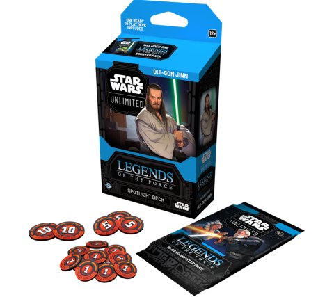 Star Wars: Unlimited - Legends of the Force Spotlight Deck: Qui-Gon Jinn