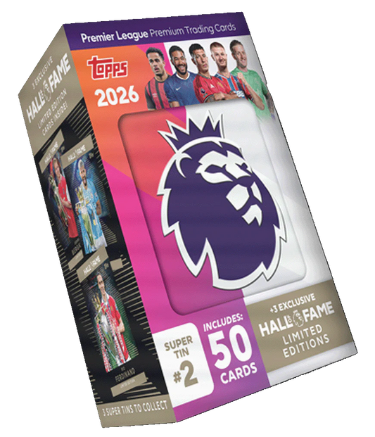 Topps - Premier League 2025/26 Trading Cards Super Tin