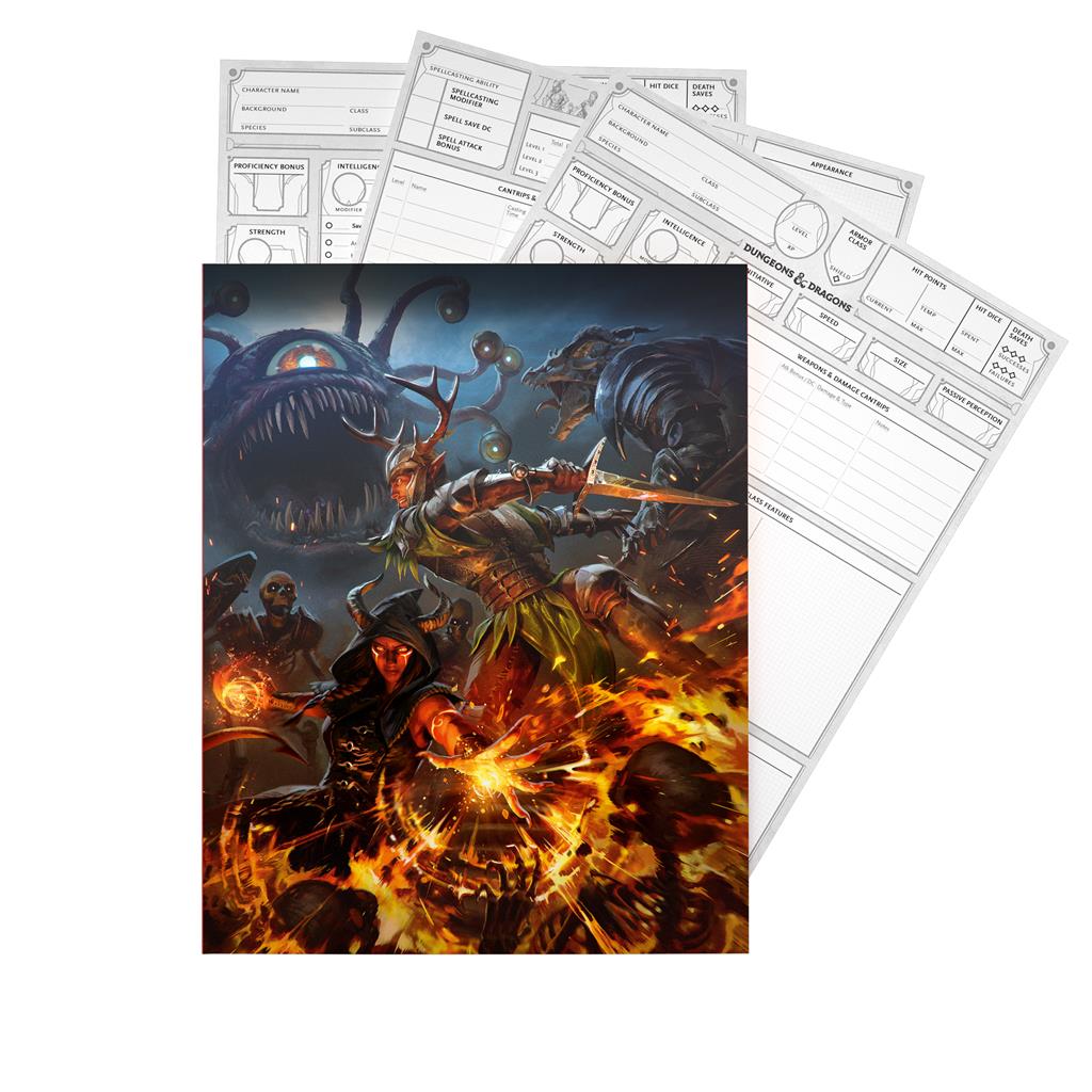 D&D Character Sheets 2024 5.0