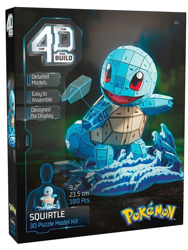 4D Build – Pokemon – Squirtle