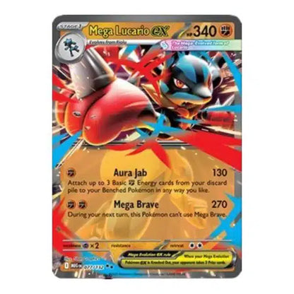 Pokémon TCG: Mega Lucario EX Figure Collection